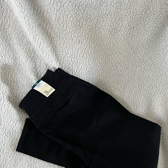 Terra and Sky (New) Skinny Mid-Rise Black Jeans 0x(14w) - Picture 1 of 3